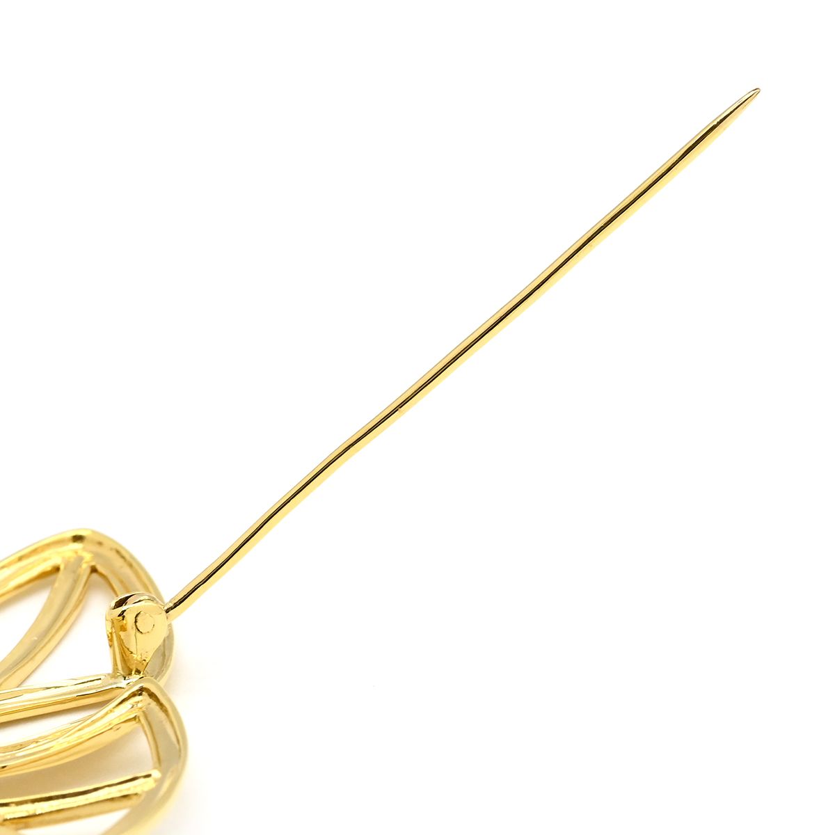 蝶々 バタフライ K18 ゴールド750 重さ3,18g ブローチ ブローチ K18YG