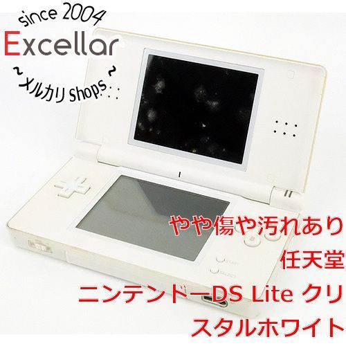 [bn:7] 任天堂　ニンテンドーDS Lite ホワイト　USG-S-WA　本体・液晶画面いたみ　ACアダプタなし