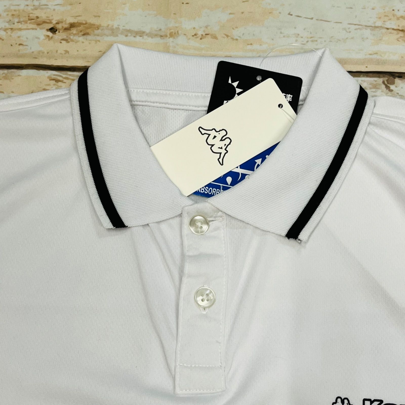 Kappaカッパ 半袖ドライポロシャツ 新品【色とサイズをお選びください