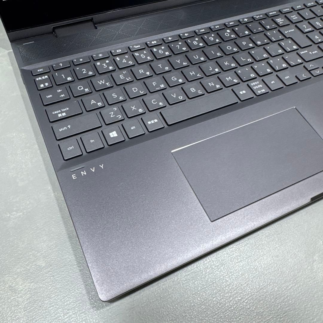 超希少】HP/ENVYアッシュブラックx360☘Ryzen5☘NVMe512 超希少】HP
