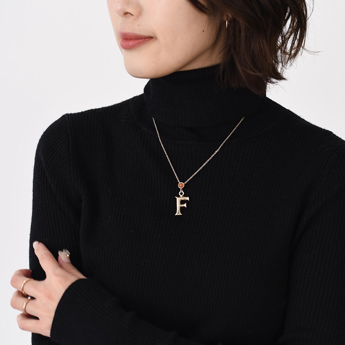 CHLOE クロエ アクセサリー アルファベット ペンダント ネックレス 