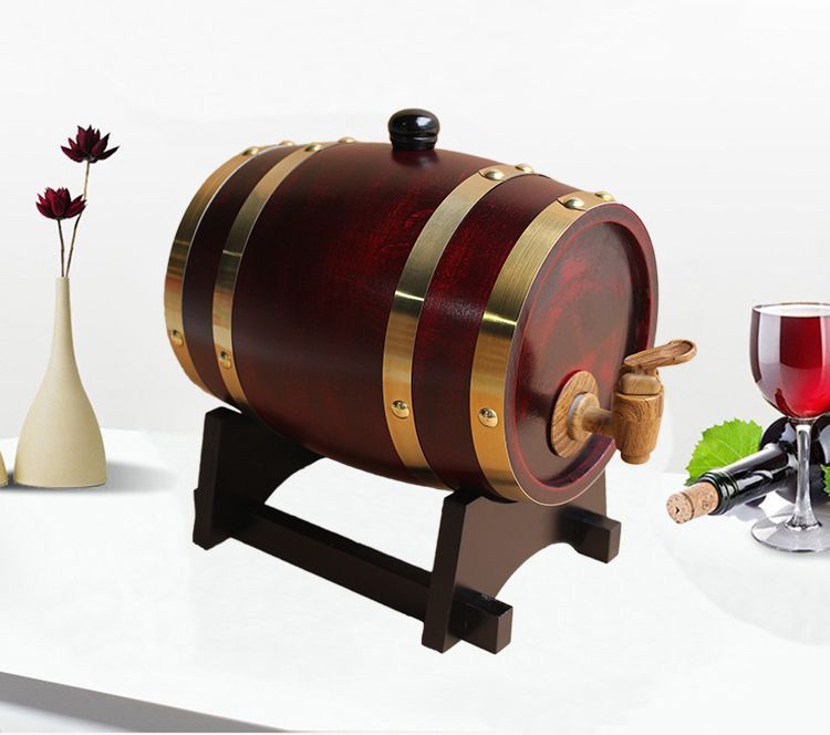 SOLD 1 5リットル木製樽 ヴィンテージウッド オーク材 ワイン ビール ウイスキー ラム酒造り ポート ホテル ディスプレイ_画