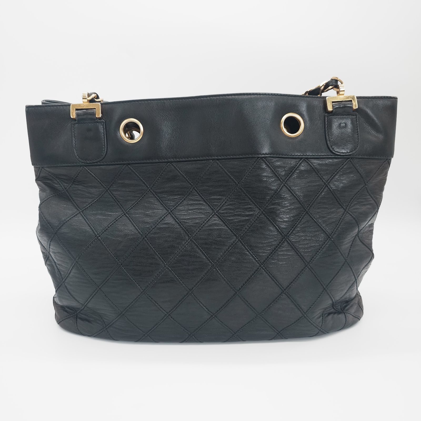 CHANEL ヴィンテージ シャネル ビコローレ チェーンショルダーバッグ