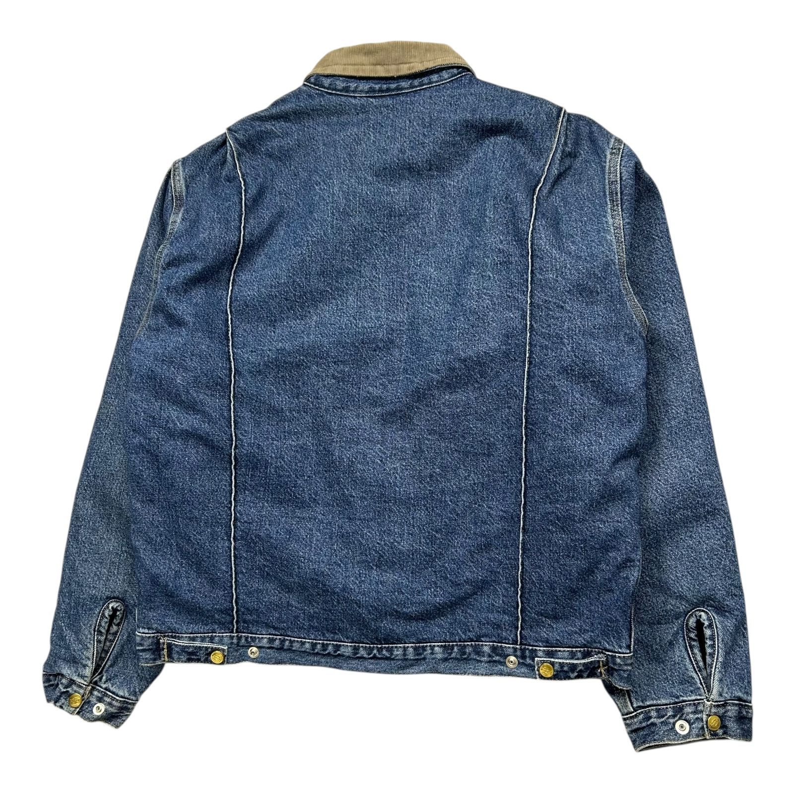 00s ディッキーズ ブランケット ライン デニム ワーク ジャケット