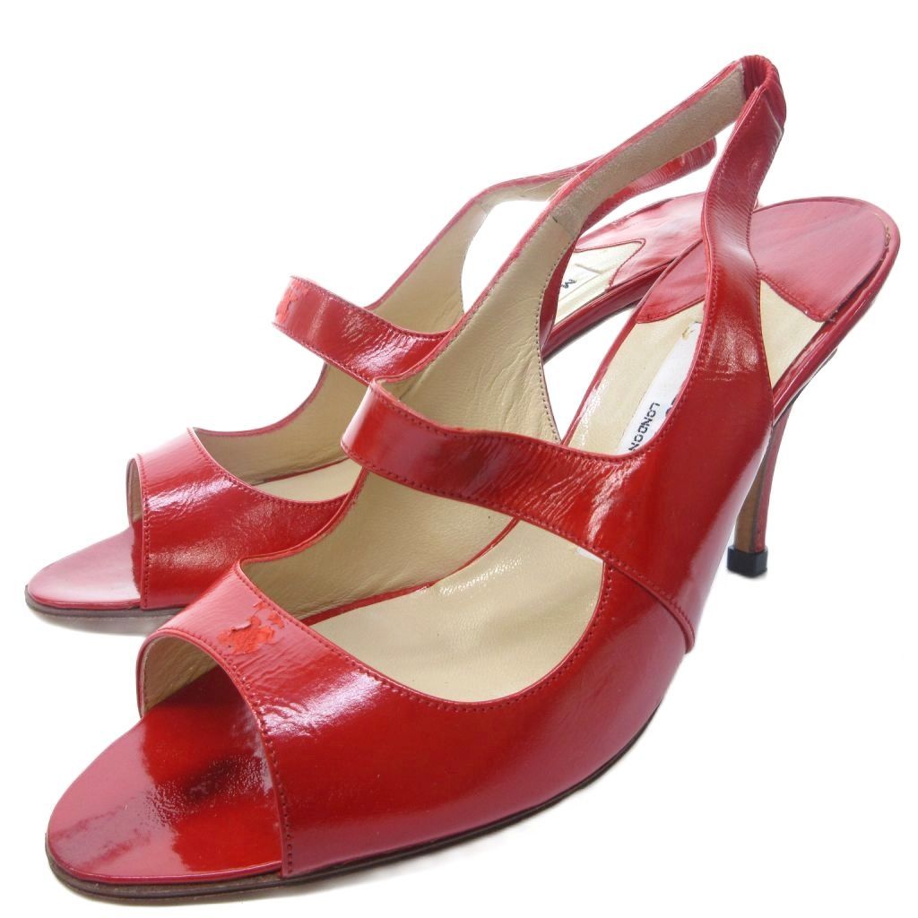 マノロブラニク オープントウサマーブーティ マノロブラニク