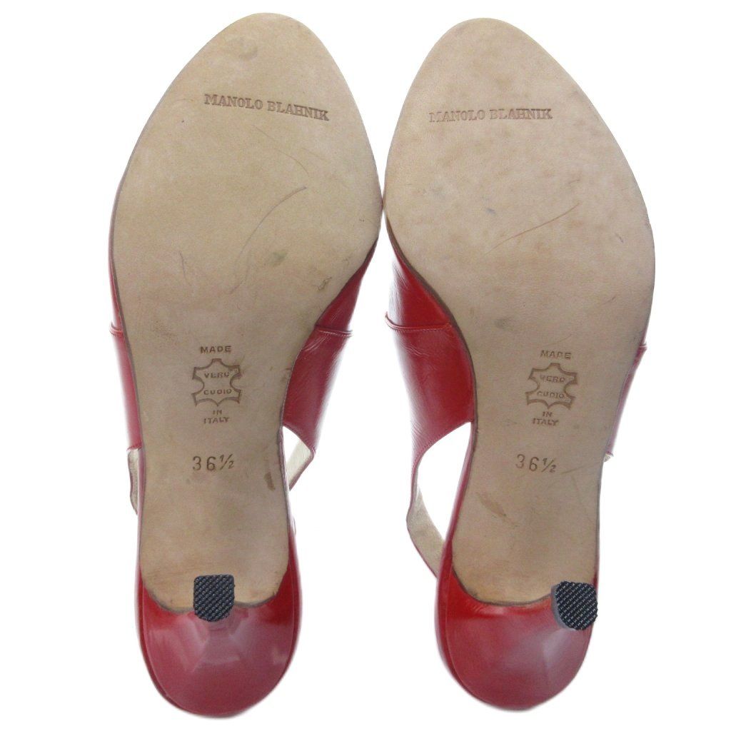 マノロブラニク MANOLO BLAHNIK オープントゥ サンダル ミュール