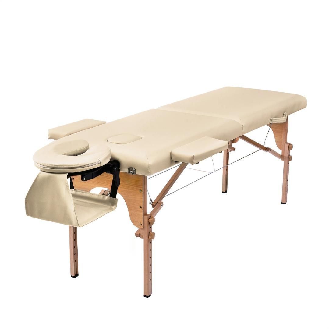 訳あり新品 マッサージベッド 折りたたみ 持ち運び 施術ベッド1264-160