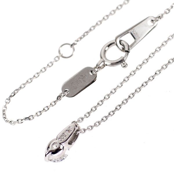 ロイヤルアッシャー Pt900/ Pt850 ダイヤモンド ペンダントネックレス