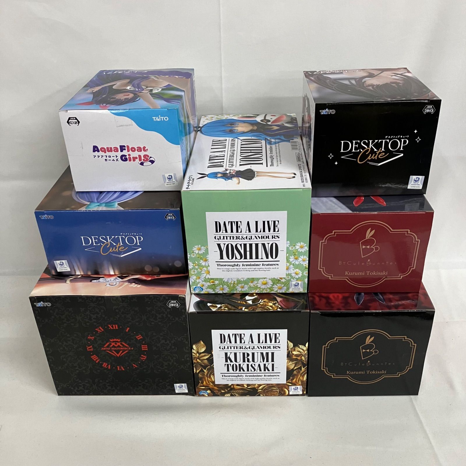 未開封 デート・ア・ライブ 時崎狂三 他 フィギュア 8個セット SFJ354