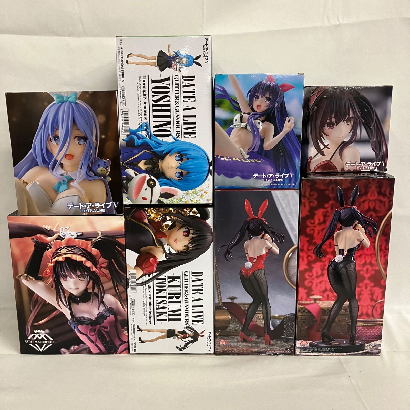 未開封 デート・ア・ライブ 時崎狂三 他 フィギュア 8個セット SFJ354
