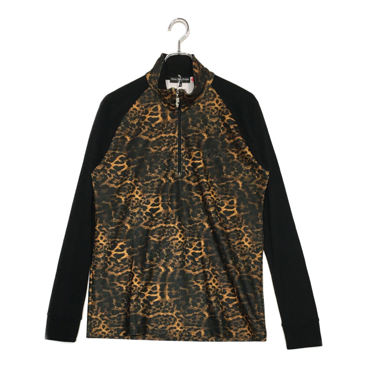 ドラゴン ヒョウ柄襟 シャツ ドラゴン ヒョウ柄襟 シャツ ドラゴン ヒョウ柄襟 シャツ