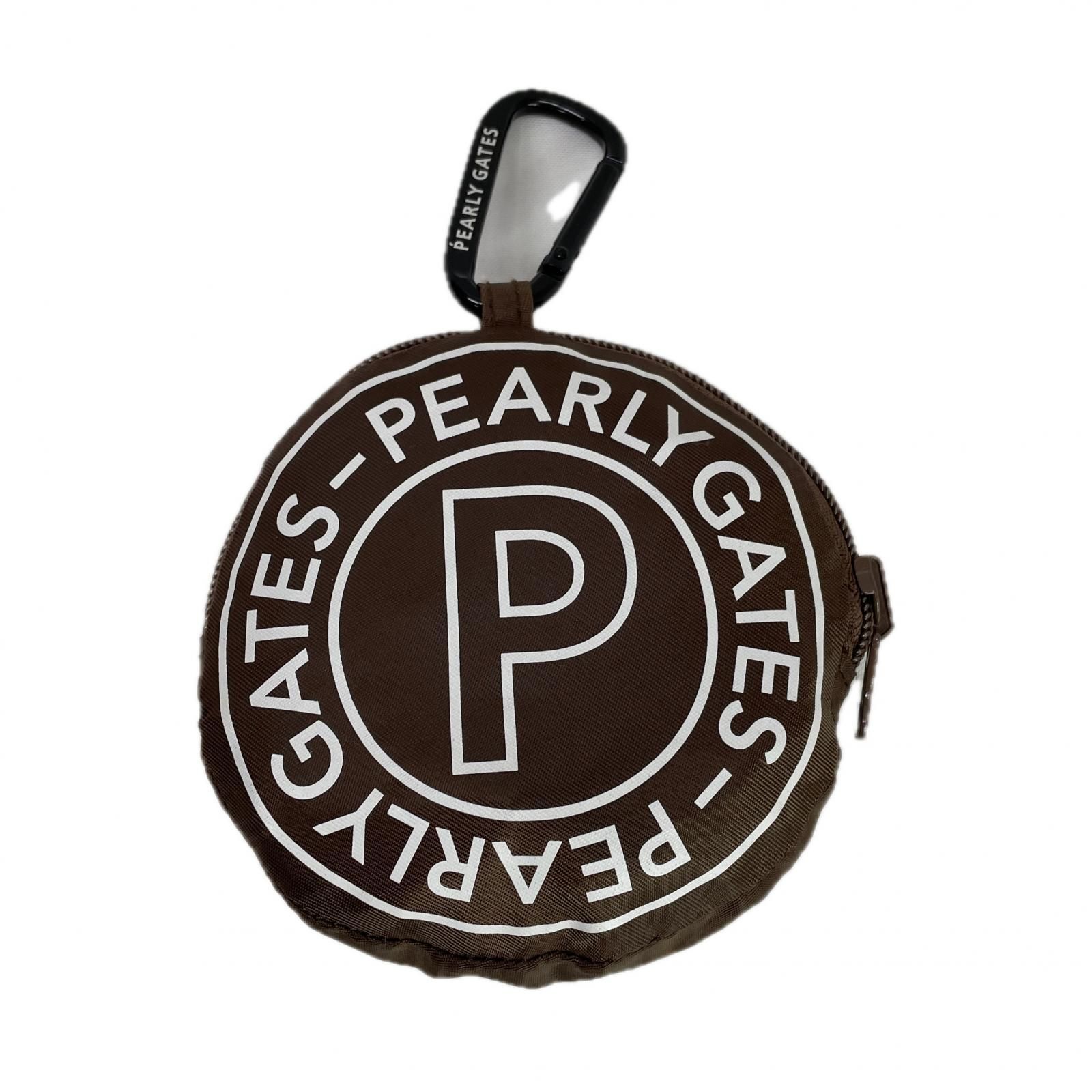 中古 パーリーゲイツ PEARLY GATES ノベルティグッズ 茶 ブラウン エコ