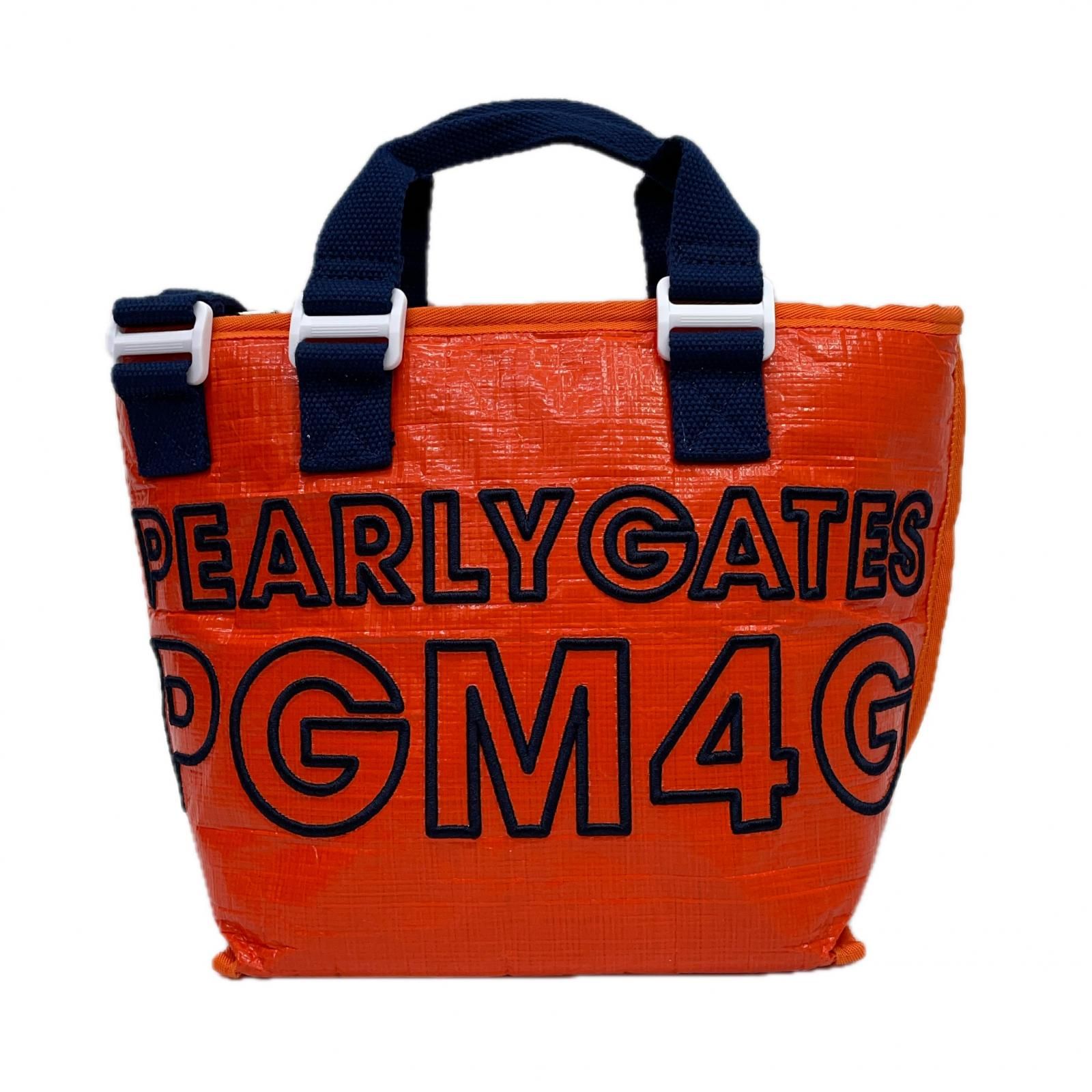 パーリーゲイツ　保冷カートバッグ　オレンジ　新品 パーリーゲイツ PEARLY GATES カートバッグ オレンジ ラウンドバッグ