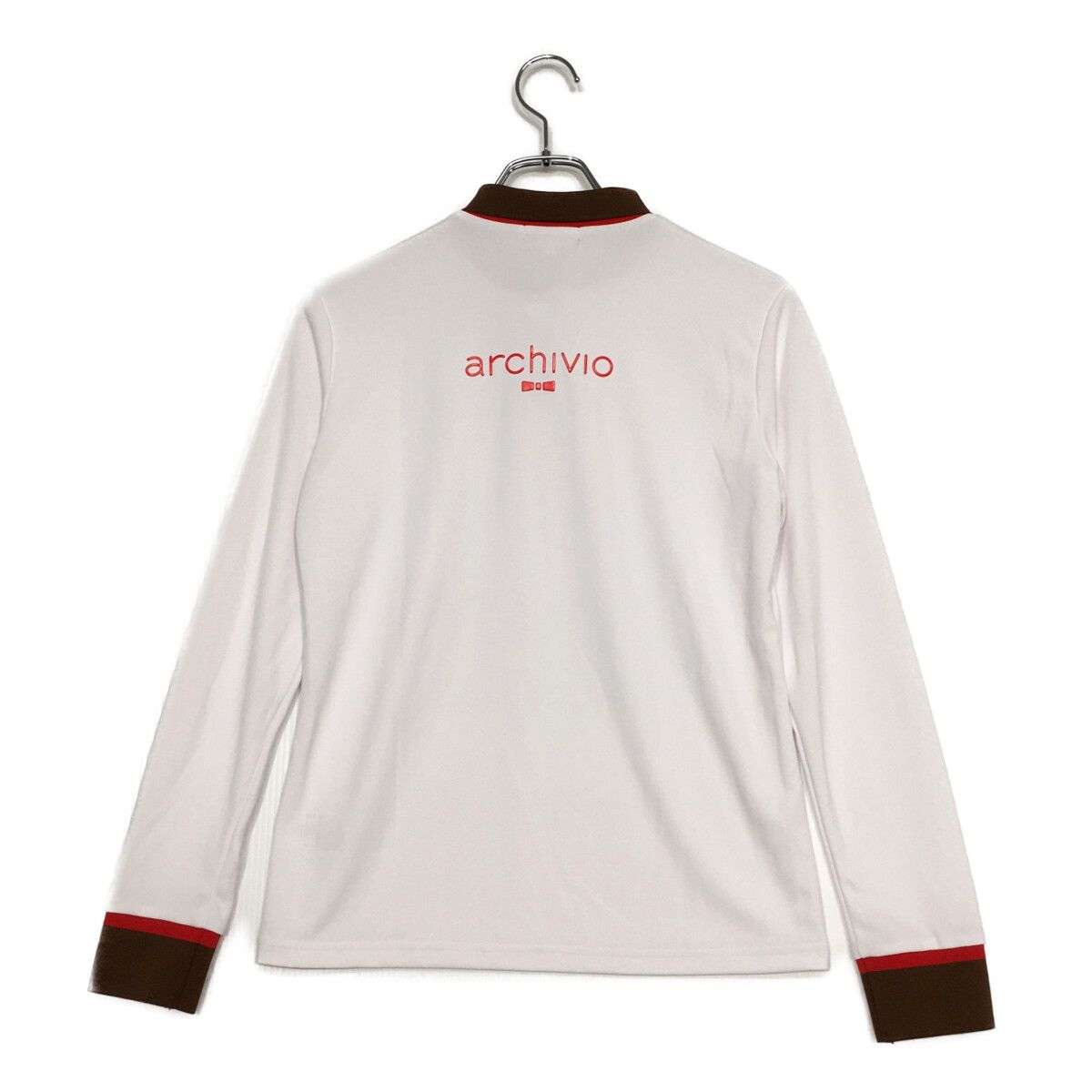 【未着用】アルチビオ archivio レディース 長袖シャツ タグ付き 36 中古 レディース アルチビオ archivio 長袖シャツ 40(L) 白 ホワイト