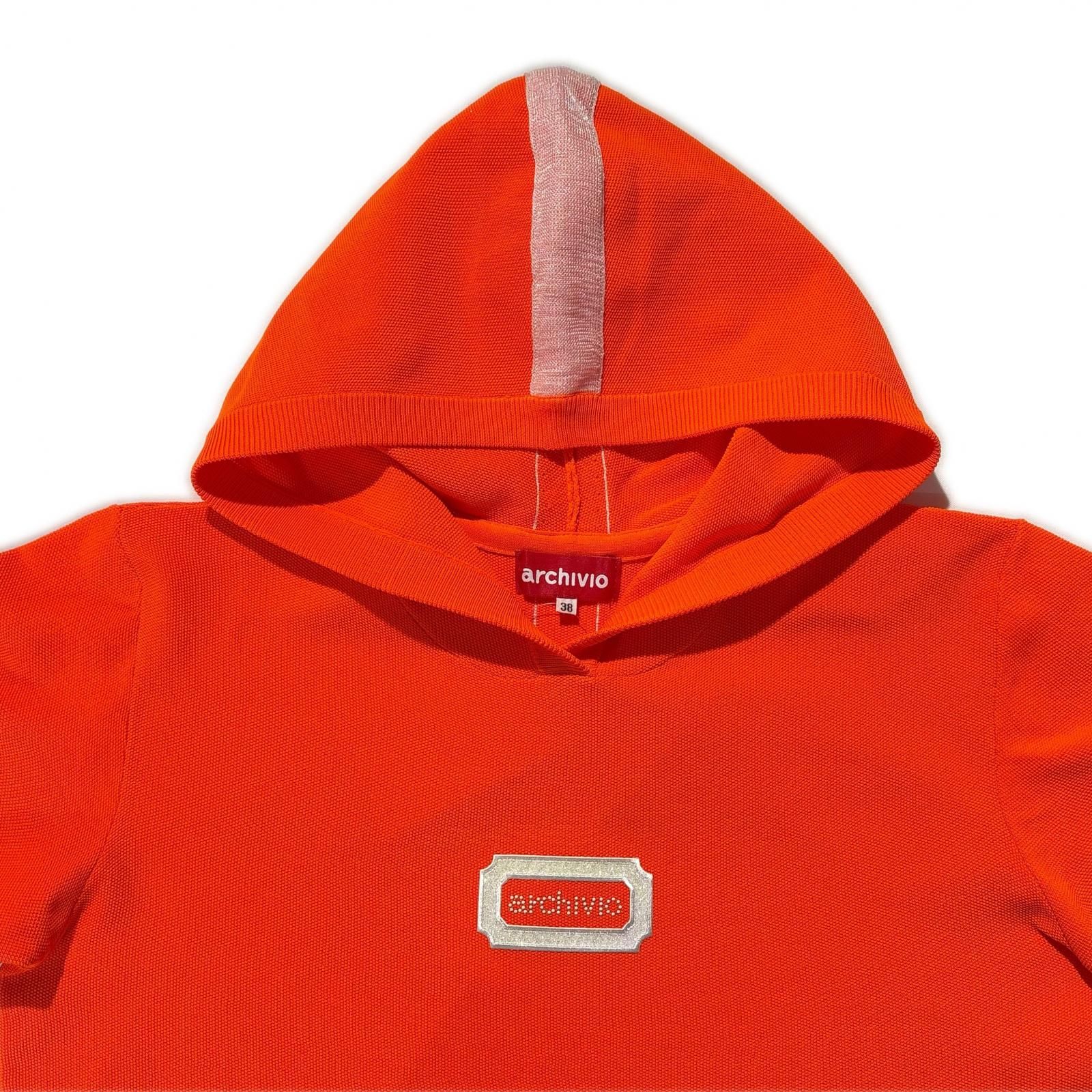 中古 レディース アルチビオ archivio セーター 38(M) オレンジ 長袖