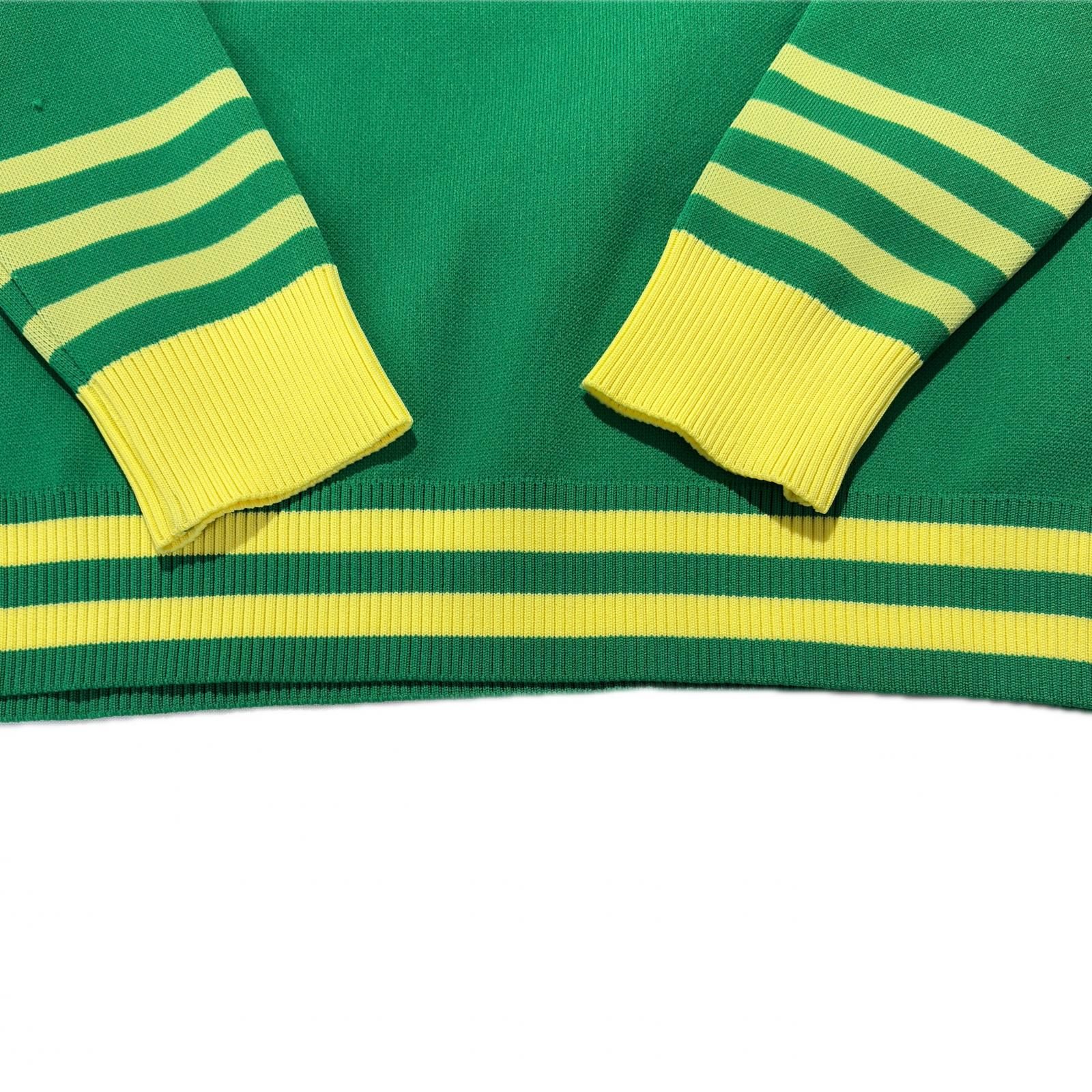 中古 レディース ワック WAAC セーター 3(L) 緑 グリーン クルーネック