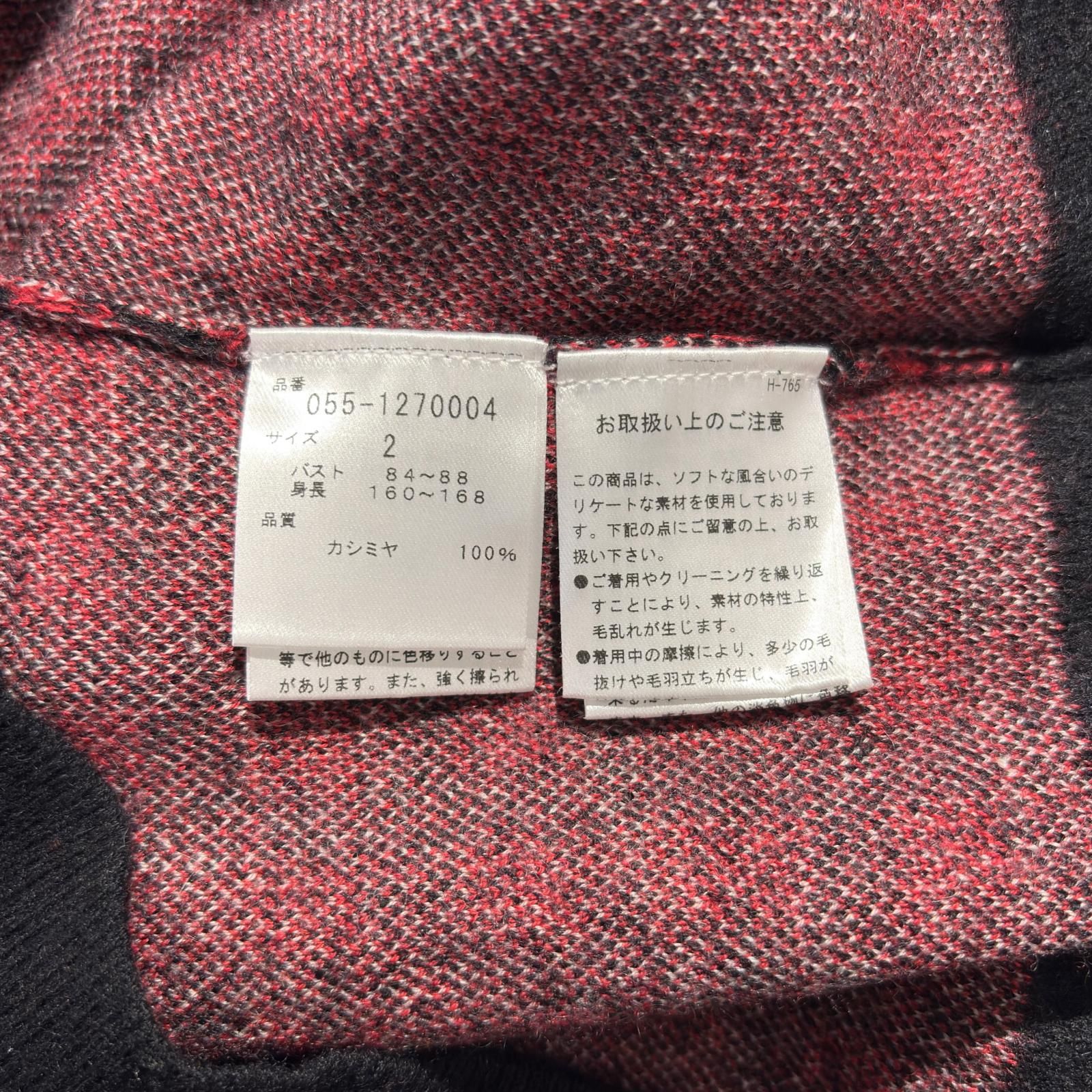 レディース パーリーゲイツ PEARLY GATES 販売 セーター 2(L) 赤×黒