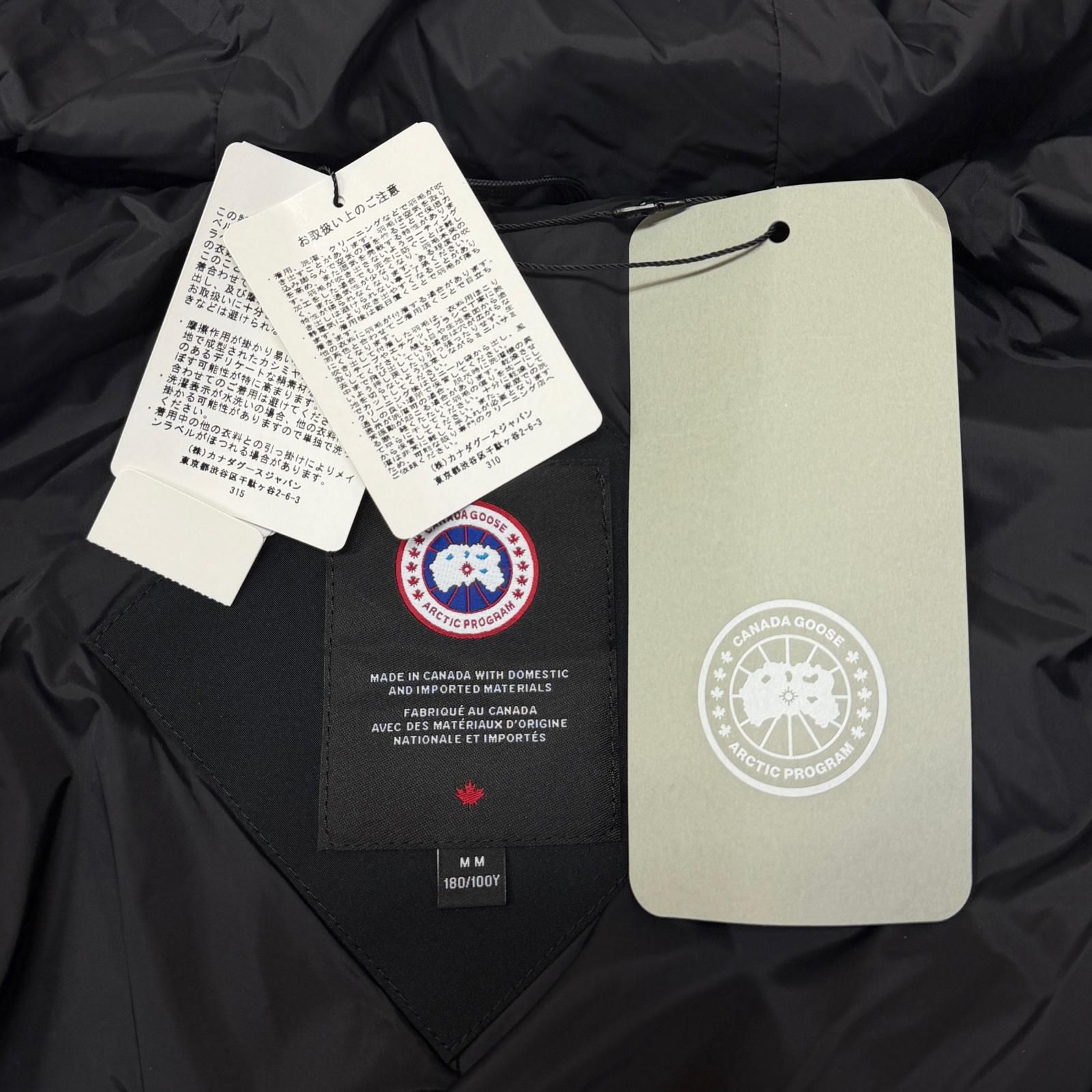 国内正規 参考上代209000円 未使用 CANADA GOOSE Jasper Parka Black  