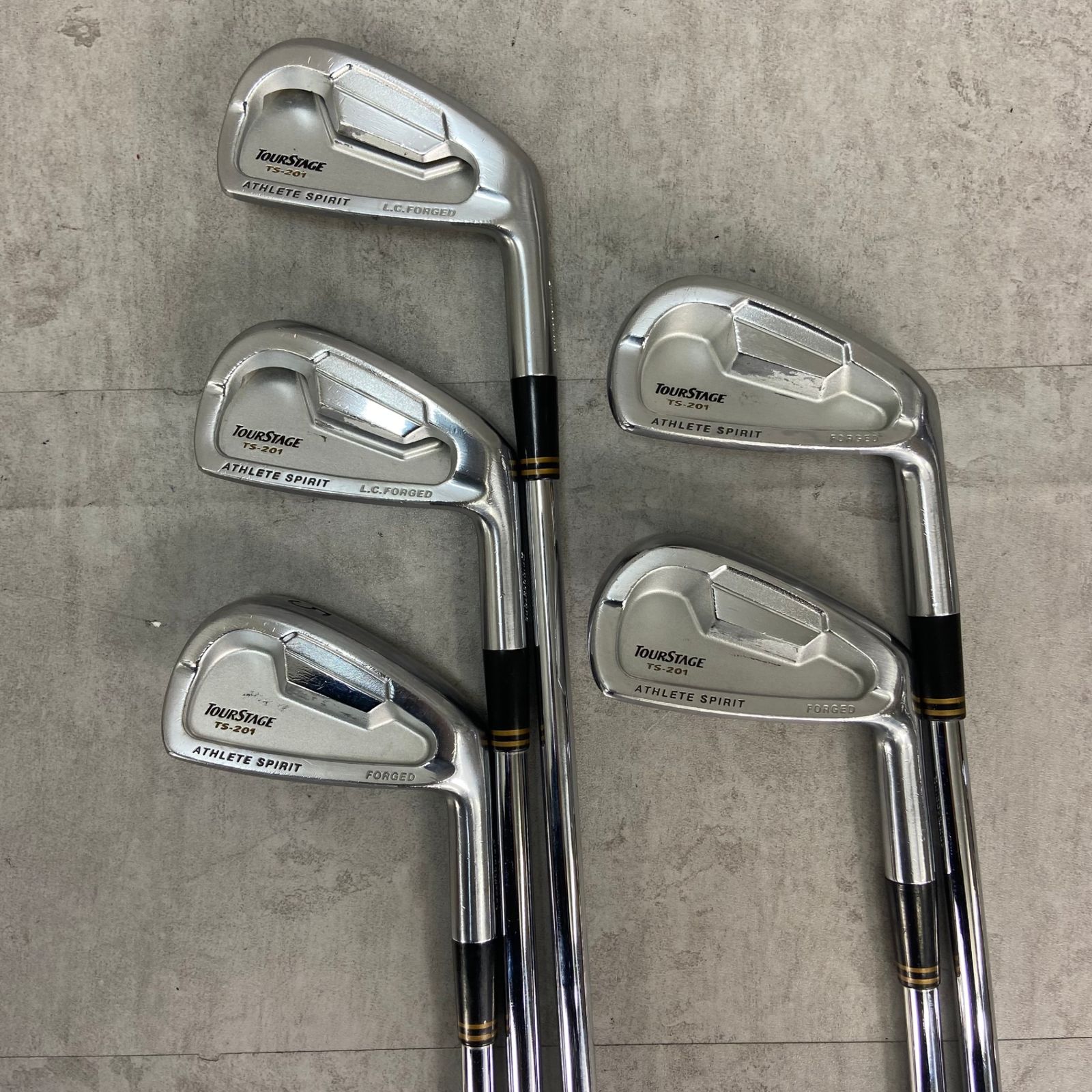 ツアーステージ TS-201 メンズゴルフ アイアンセット 10本 S200 右利き