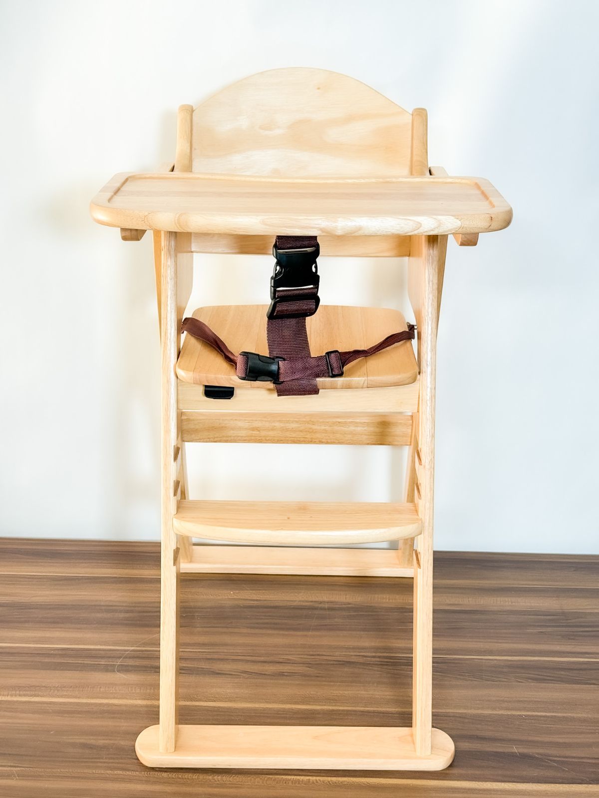 KATOJI ベビーチェア ハイチェア 木製テーブル付 折りたたみ可能