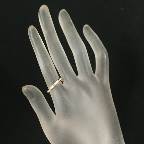ミキモト リング ダイヤ ダイヤモンド 0.23ct ハーフエタニティ 12号