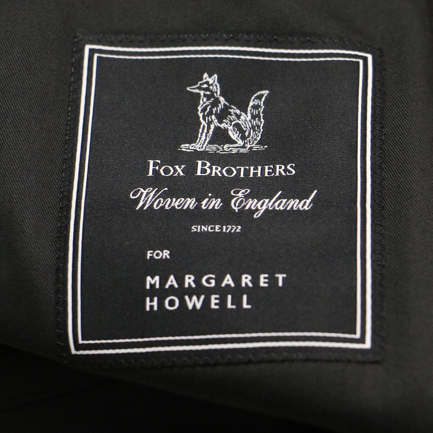 美品】MARGARET HOWELL マーガレットハウエル FOX BROTHERS ジャケット