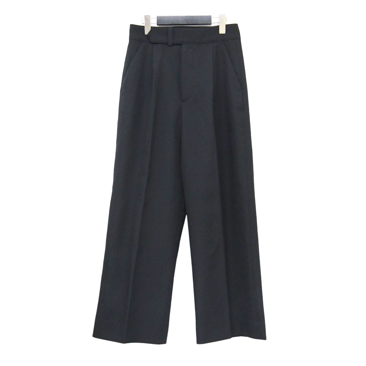 美品✨マーガレットハウエル　ワイドパンツWOOL GABARDINE　近年 美品✨マーガレットハウエル ワイドパンツWOOL GABARDINE 近年 - メルカリ