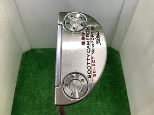 中古】 タイトリスト SCOTTY CAMERON select NEWPORT 3(2018) 34インチ