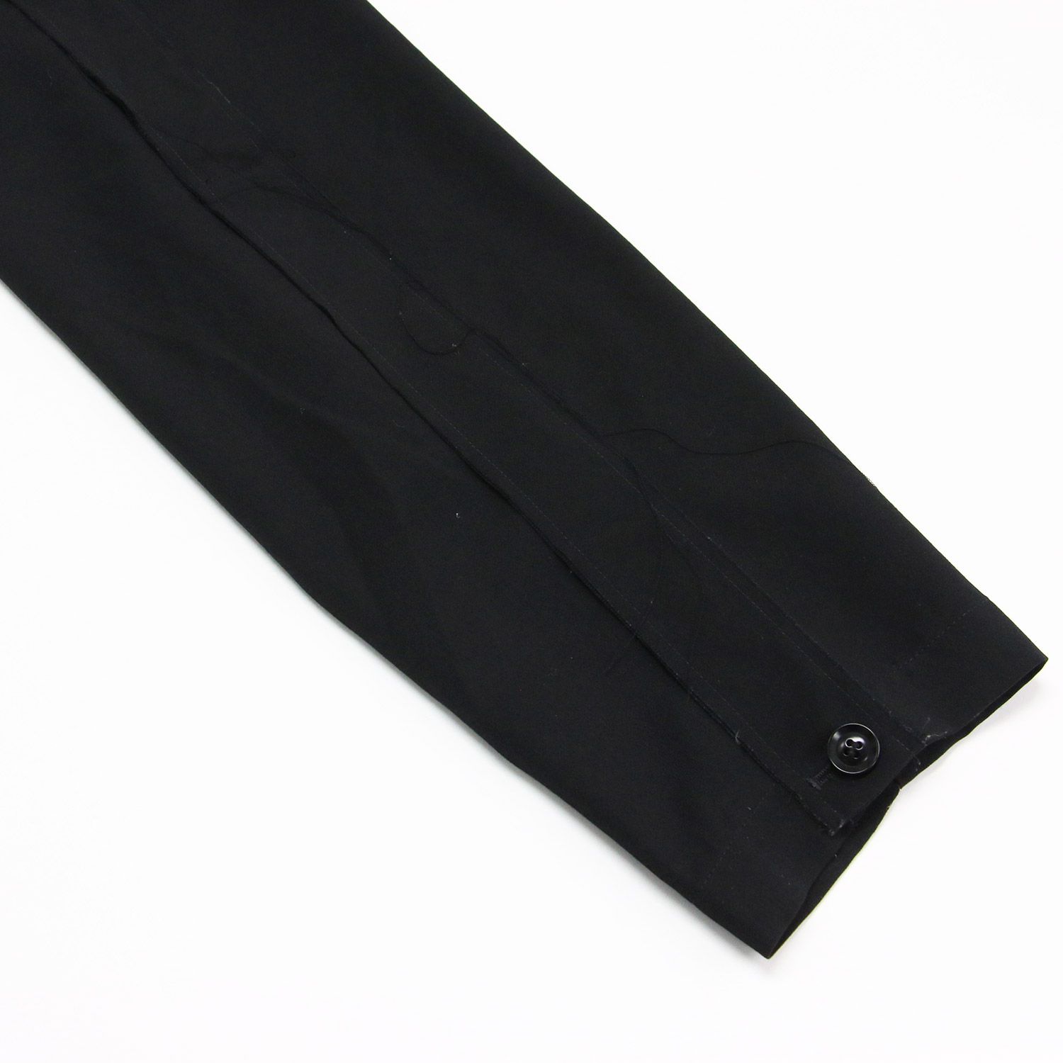 Yohji Yamamoto ブラックパンツ サイズ1 Yohji Yamamoto ヨウジヤマモト パンツ ブラック 黒 サイズ:1(S) | 24