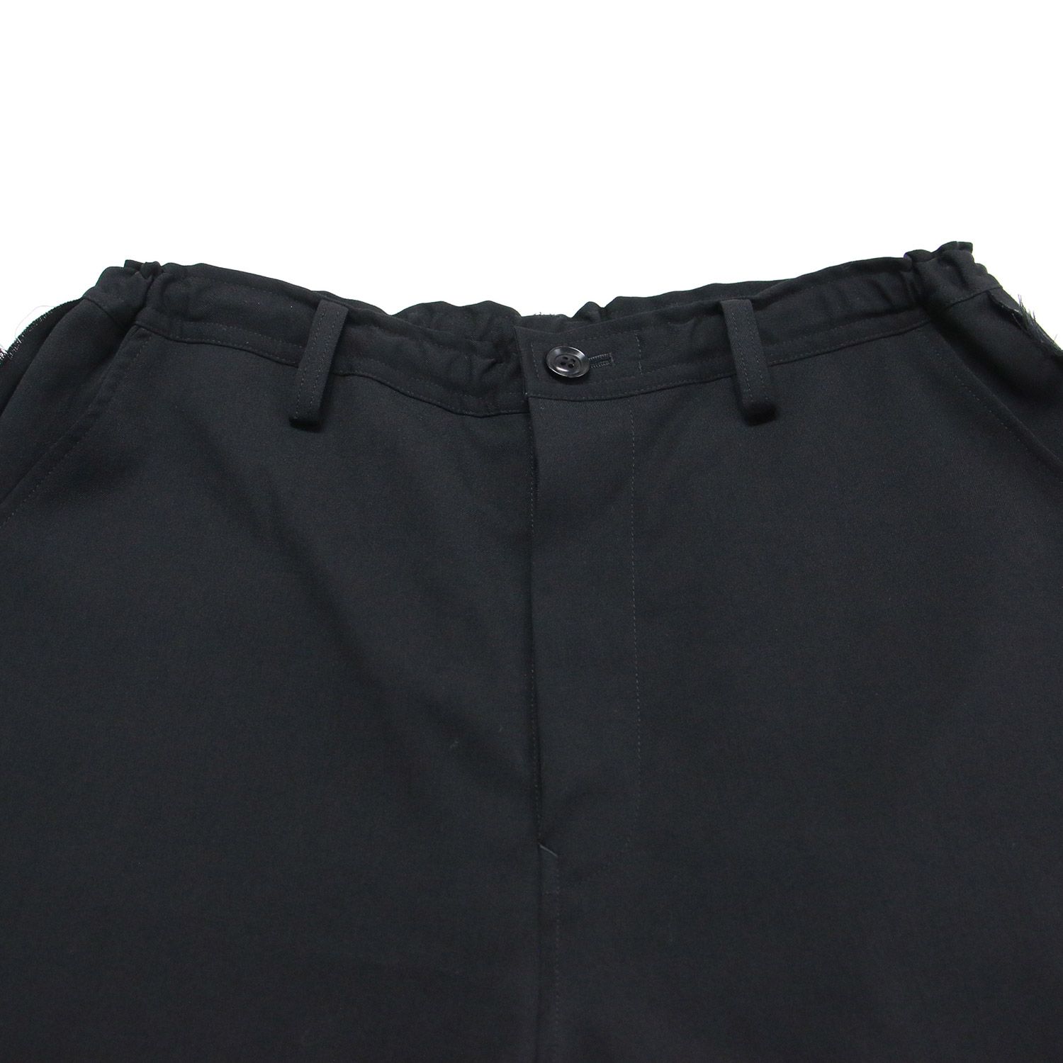 Yohji Yamamoto ブラックパンツ サイズ1 Yohji Yamamoto ヨウジヤマモト パンツ ブラック 黒 サイズ:1(S) | 24