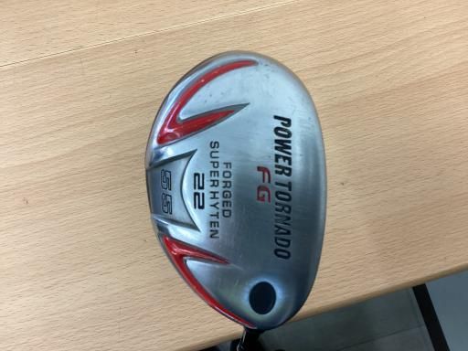 POWER TORNADO FG ユーティリティ 22度 中古】 キャスコ POWER TORNADO FG 55(22°) ユーティリティ UT ELASTER