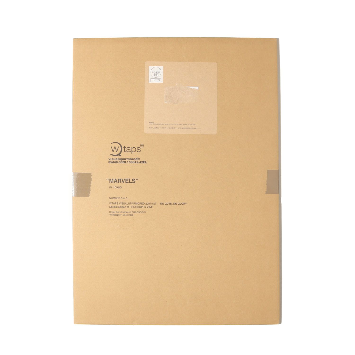 新品】WTAPS ダブルタップス 00s 非売品 ノベルティ MARVELS in Tokyo