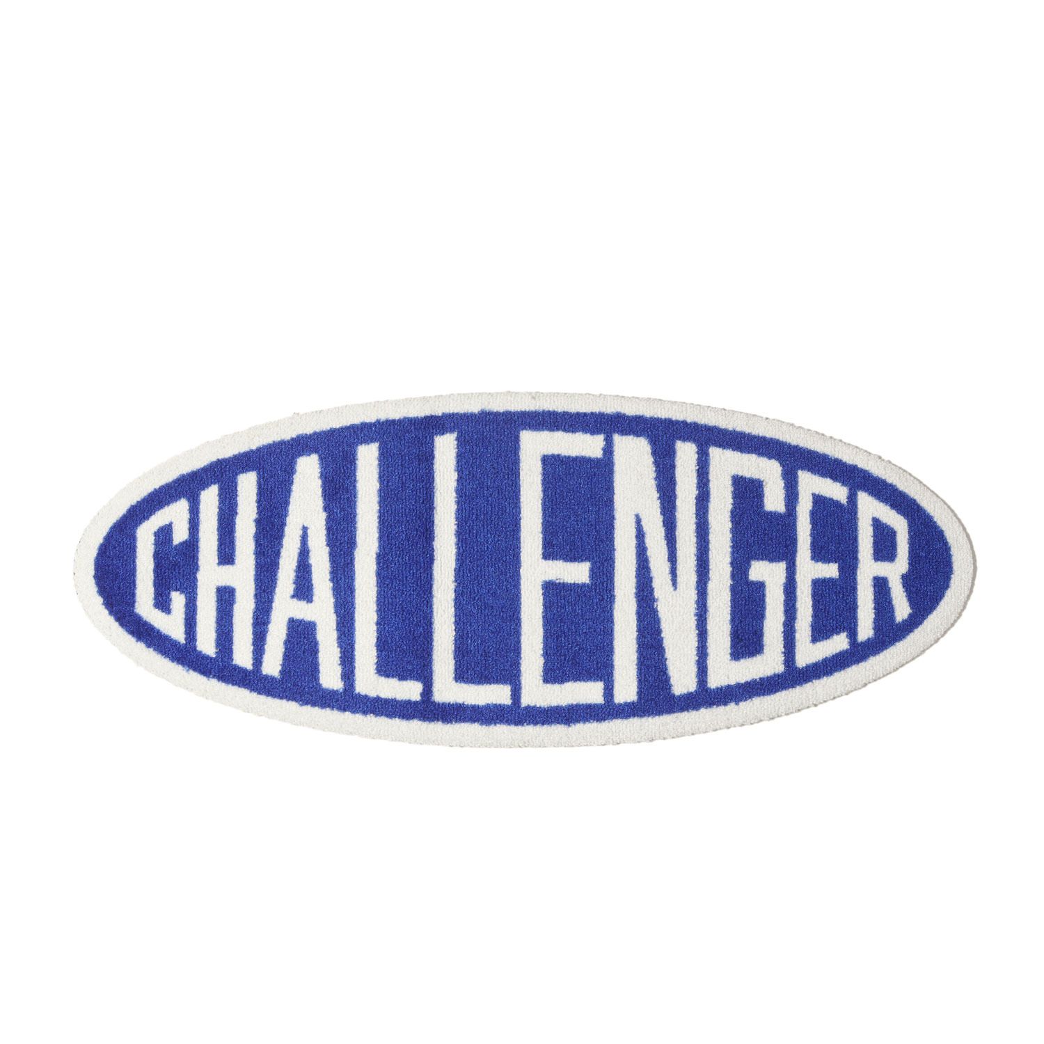 最終値下げ 美品 CHALLENGER 23AW オーバルロゴ ラグマット 新品】CHALLENGER チャレンジャー 23AW オーバルロゴ ラグマット(OVAL