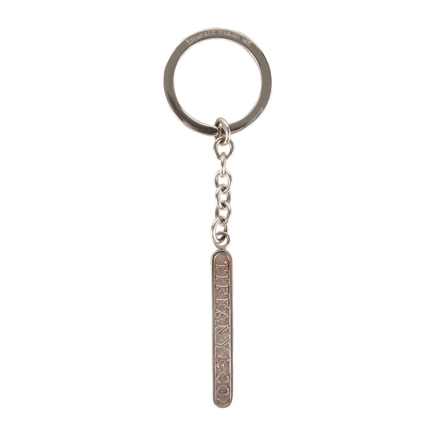 TIFFANY&Co. ティファニー | ロゴ プレート キーホルダー | Ag925  