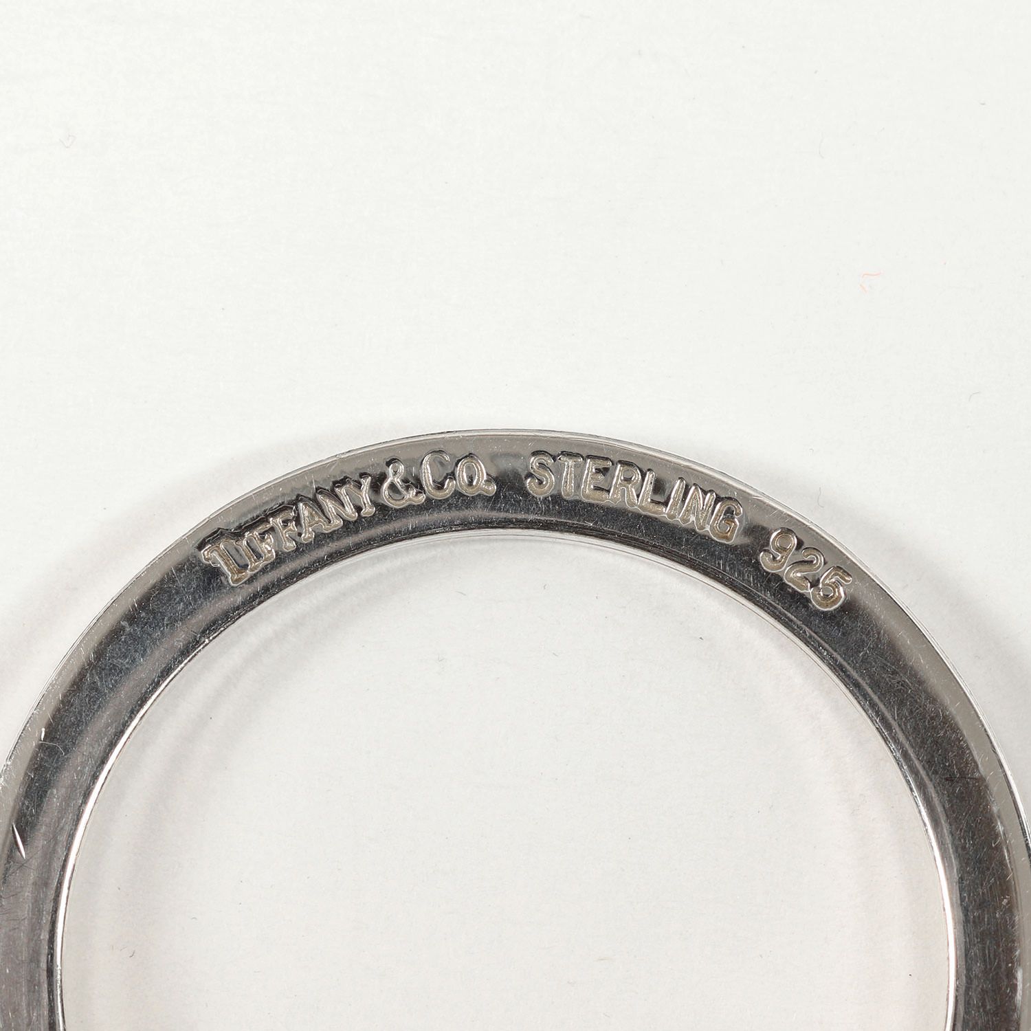 TIFFANY&Co. ティファニー | ロゴ プレート キーホルダー | Ag925  