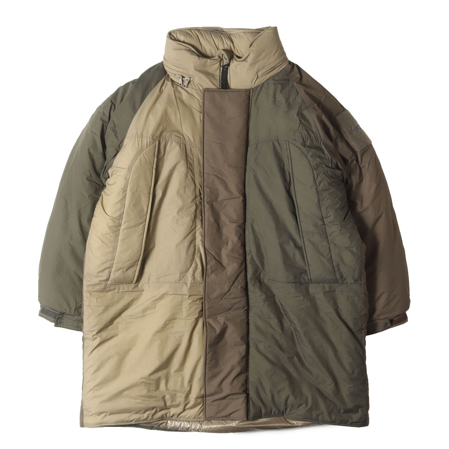 WILD THINGSワイルドシングス プリマロフト中綿コートカーキM ビームス WILD THINGS ワイルド シングス ジャケット カーキ×オリーブ サイズ:M