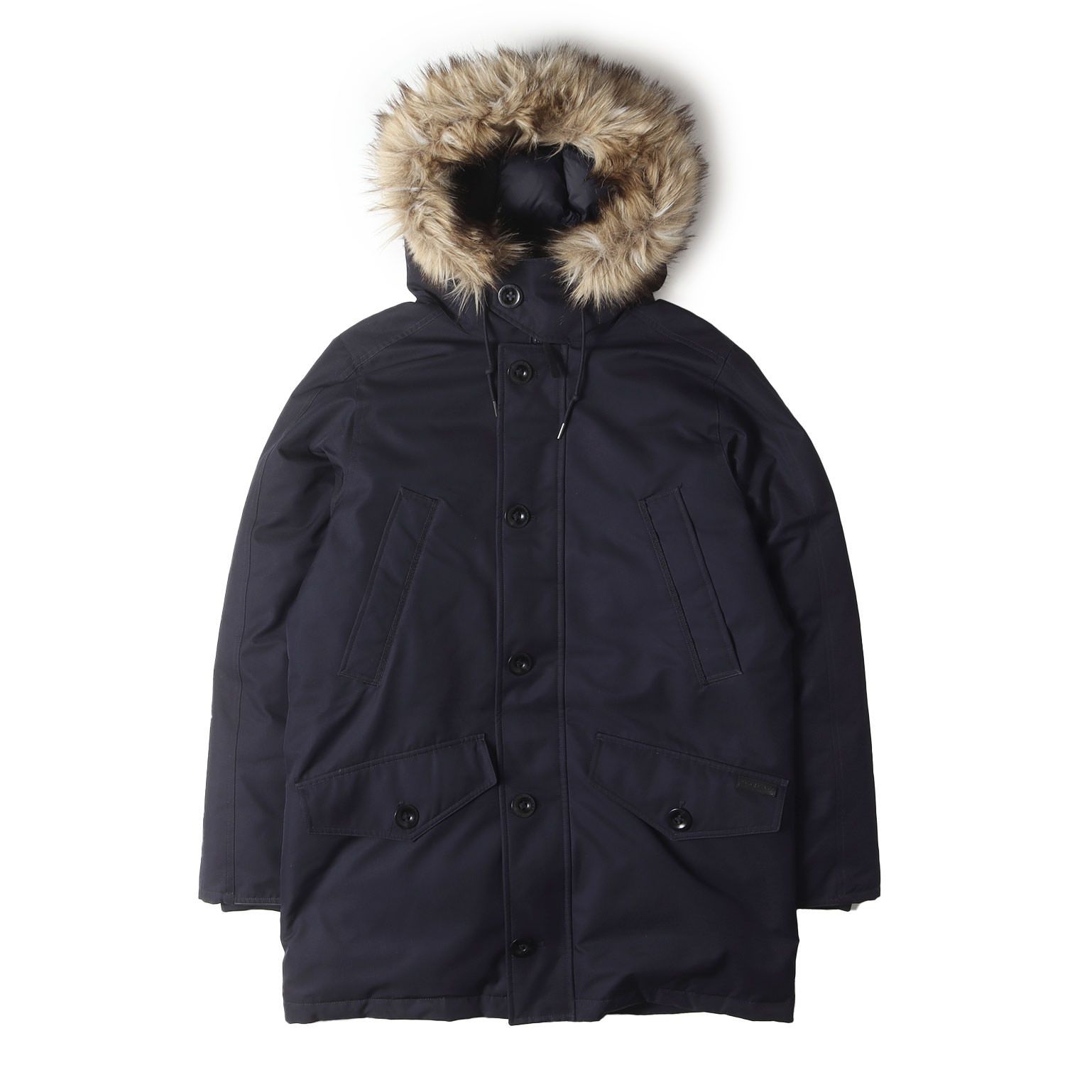 美品】POLO Ralph Lauren ポロ ラルフローレン コート ネイビー 紺