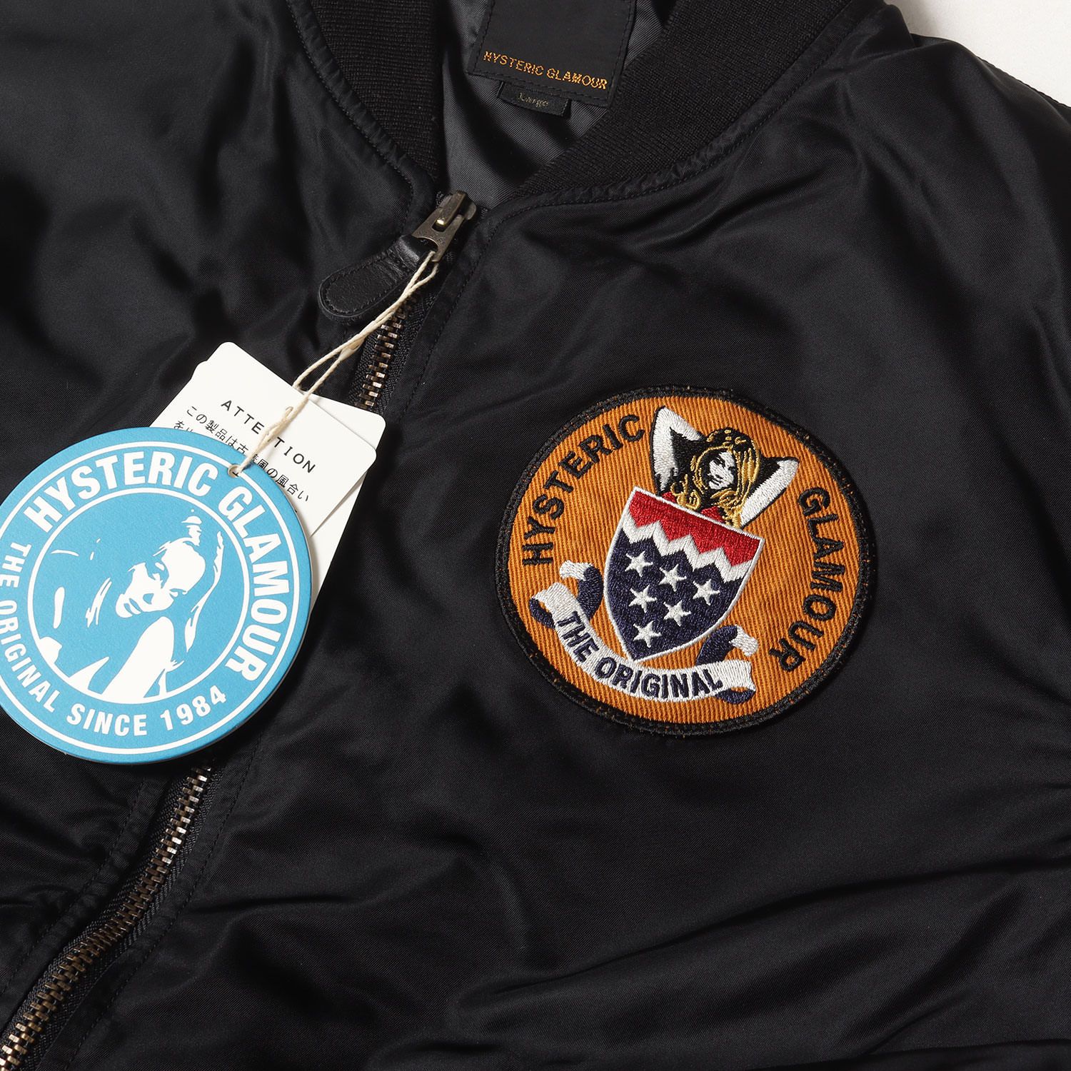 新品】HYSTERIC GLAMOUR ヒステリックグラマー ジャケット ブラック 黒