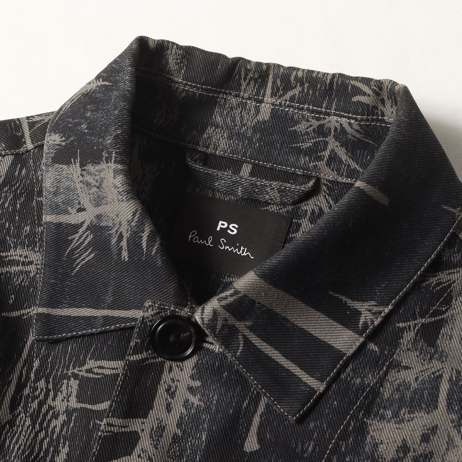 Paul Smith/ポールスミス　“Pine Tree”モチーフブルゾン Paul Smith ポールスミス ジャケット ブラック系 黒 サイズ:S | Pine