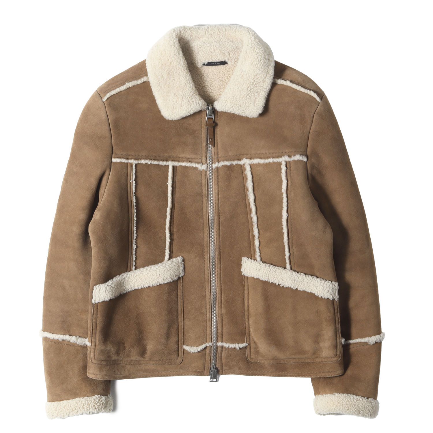 美品】TOM FORD トムフォード ジャケット ブラウン サイズ:52