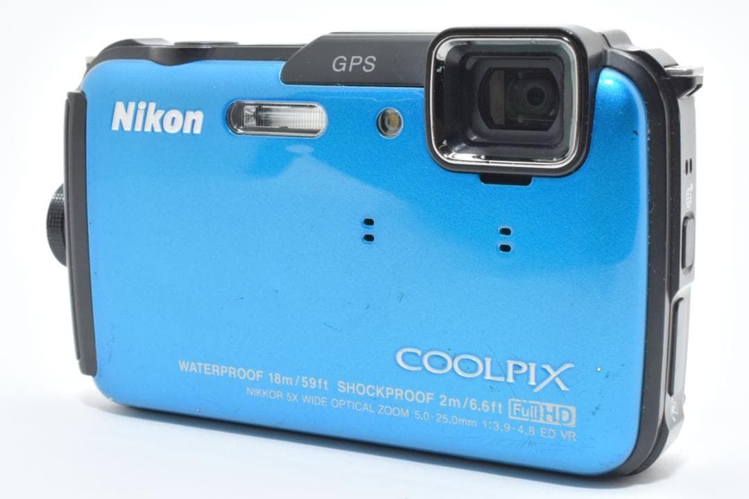616 Nikon ニコン COOLPIX AW110 クールピクス 防水 ブルー デジタル