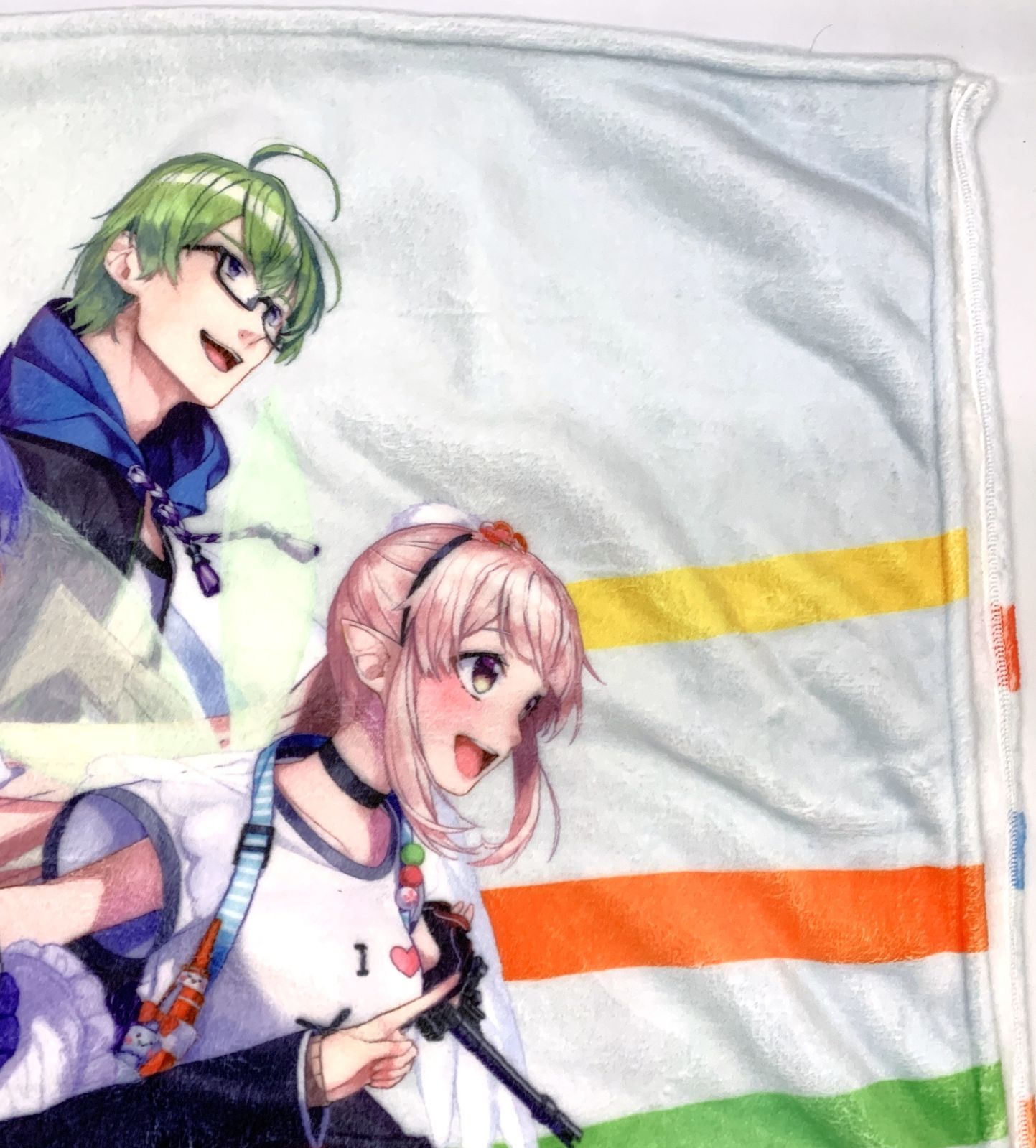 にじさんじ 特大ブランケット C95 ねづみどし 月ノ美兎 剣持刀也 1期生