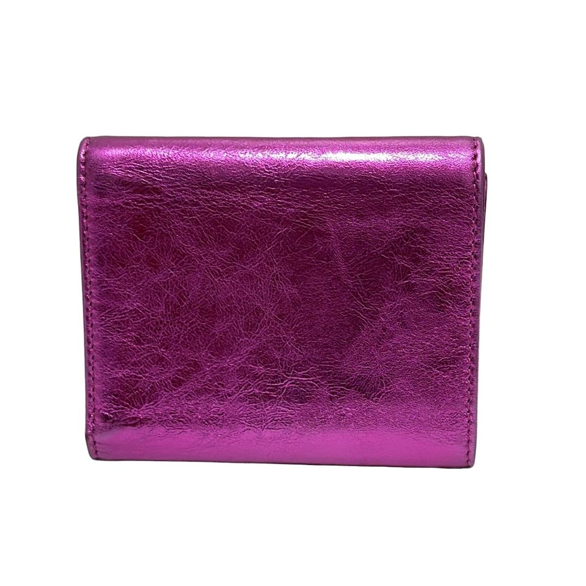 CHANEL(シャネル) 3つ折り財布 - ピンク レザー - メルカリ