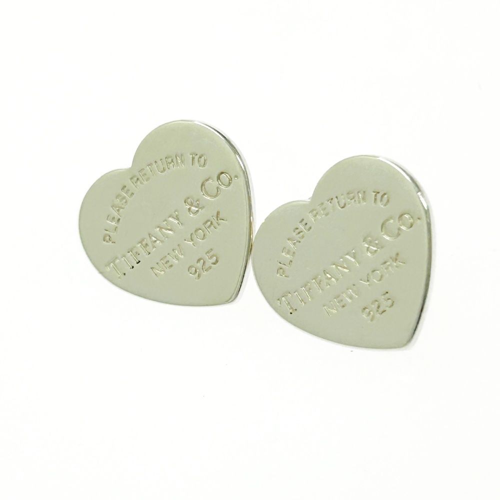 中古】TIFFANY&Co. ティファニー シルバー リターントゥ ハート ピアス