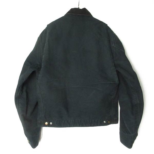 00s USA製 carhartt デトロイト ジャケット 黒 38R ブラック