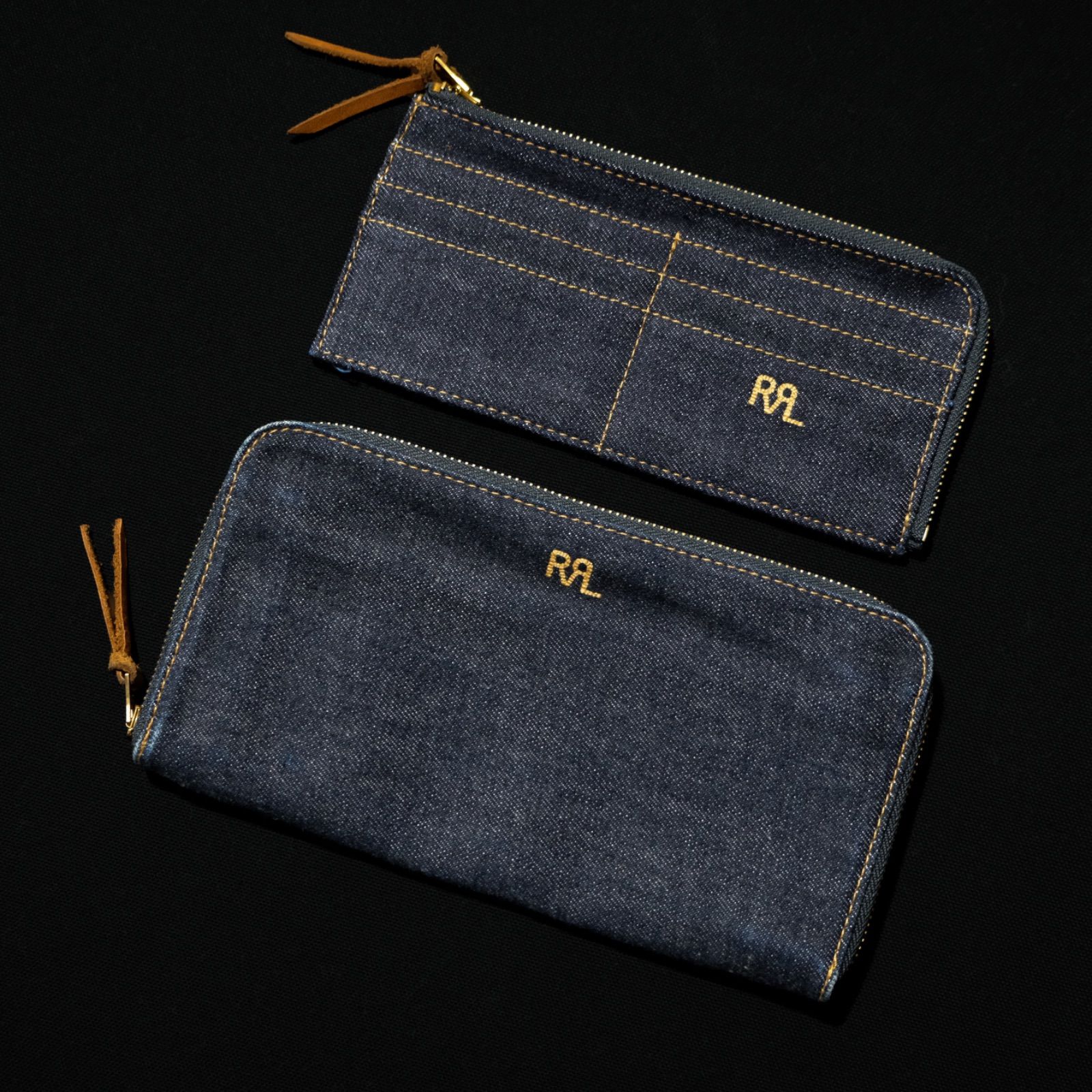 定価34,100円 RRL インディゴデニムトラベルウォレット オーガナイザー