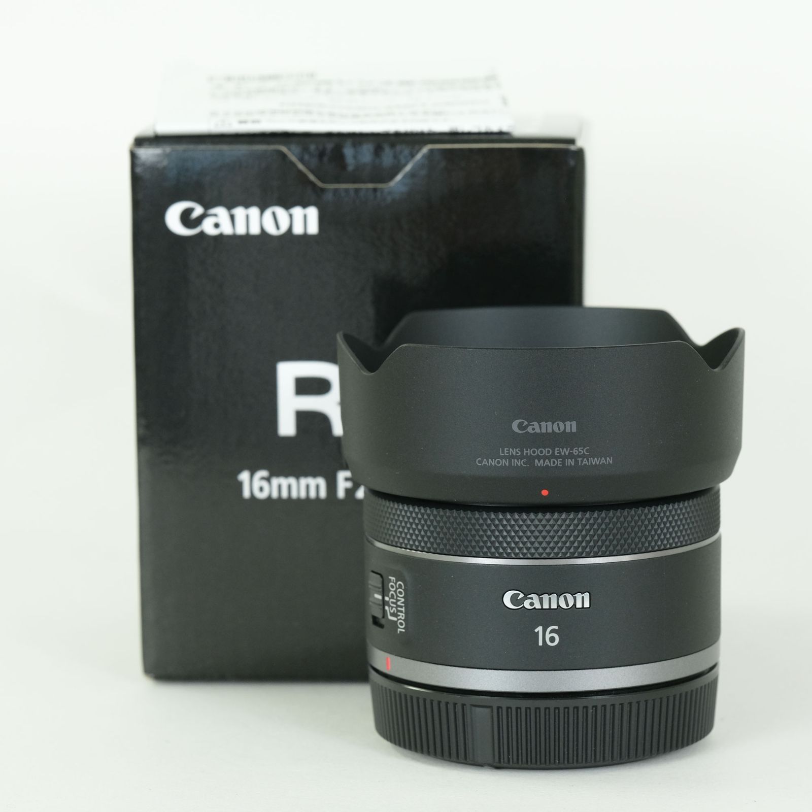 Canon RF16mm F2.8 STM 別売りフード付き 美品 | 別売りフード付] Canon RF16mm F2.8 STM | Canon RFマウント