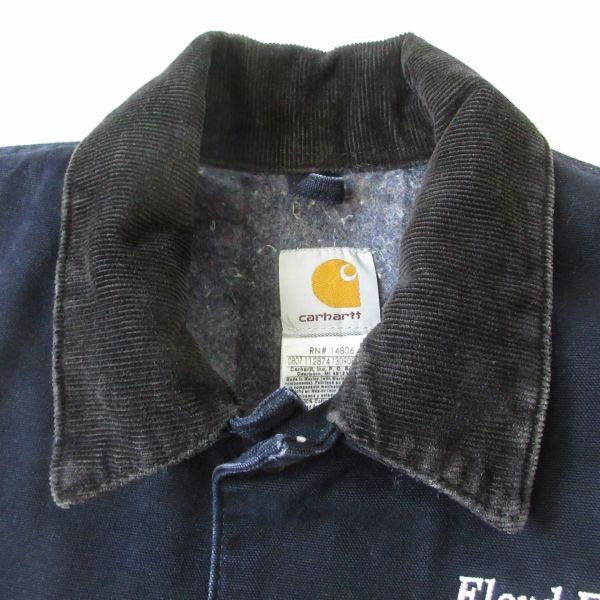 00s carhartt カーハート C02 MDT ミシガン チョアコート ネイビー系 L