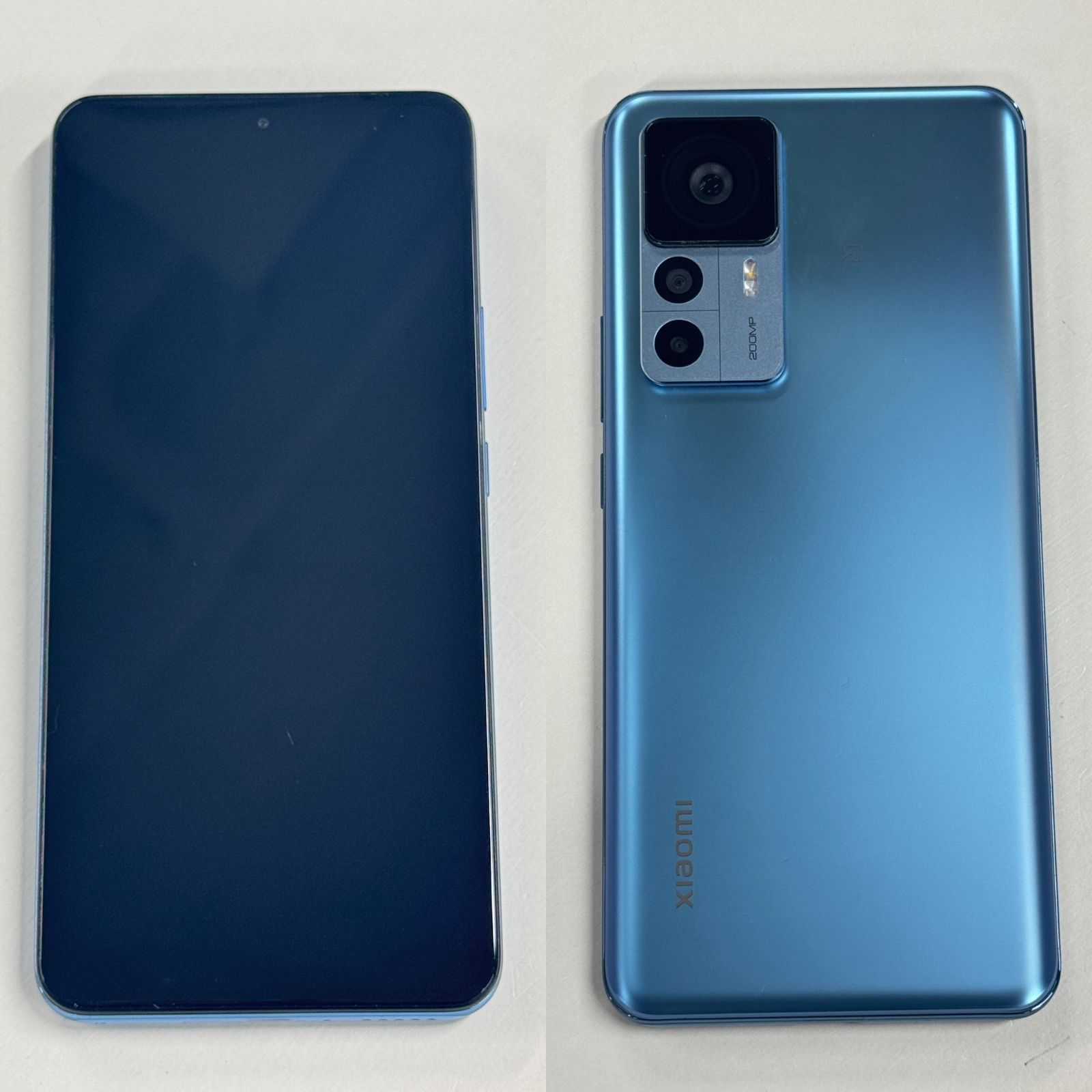 中古品」SIMフリー Xiaomi 12T Pro A201XM ブルー 8GB/258GB【管理番号