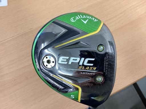  【中古】 キャロウェイ EPIC FLASH STAR  5W フェアウェイウッド FW Speeder EVOLUTION V FW 50 (フレックスS) メンズ 男性用 右利き 右用 Cランク ゴルフクラブ フェアウェイウッド
